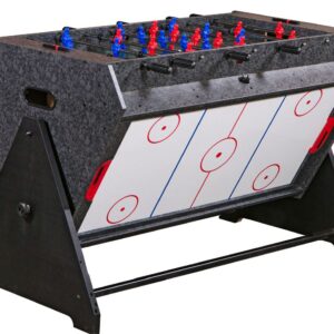 Стол-трансформер "Vortex 3-in-1" (3 игры: аэрохоккей, футбол, бильярд, 127 х 78.7 х 86.4 см, серый)
