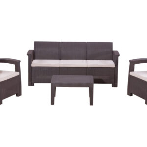 Комплект мебели Rattan Comfort 5, венге